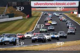 Silverstone Classic  20-22 July 2018 At the Home of British Motorsport Start of the race  Free for editorial use only Photo credit – JEP