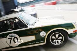 Silverstone Classic  20-22 July 2018 At the Home of British Motorsport 70 Richard Attwood/Tom Bradshaw, Porsche 911 Free for editorial use only Photo credit – JEP