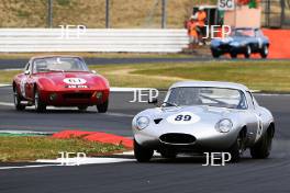 Silverstone Classic  20-22 July 2018 At the Home of British Motorsport 89 Mike Wrigley/Matthew Wrigley, Jaguar E-Type Free for editorial use only Photo credit – JEP