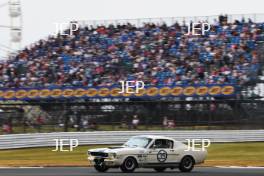 Silverstone Classic  20-22 July 2018 At the Home of British Motorsport 35 Leigh Smart/Kevin Hancock, Shelby Mustang GT350 Free for editorial use only Photo credit – JEP