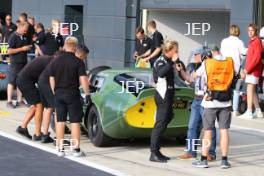 Silverstone Classic  20-22 July 2018 At the Home of British Motorsport 176 David Hart/Olivier Hart, AC Cobra Daytona Coupe Free for editorial use only Photo credit – JEP