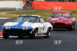 Silverstone Classic  20-22 July 2018 At the Home of British Motorsport 9 Craig Davies, Chevrolet Corvette Stingray	 Free for editorial use only Photo credit – JEP