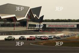 Silverstone Classic  20-22 July 2018 At the Home of British Motorsport Start of the race  Free for editorial use only Photo credit – JEP