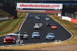 Silverstone Classic  20-22 July 2018 At the Home of British Motorsport Start of the race  Free for editorial use only Photo credit – JEP