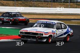 Silverstone Classic  20-22 July 2018 At the Home of British Motorsport 41 George Pochciol, Ford Capri Free for editorial use only Photo credit – JEP