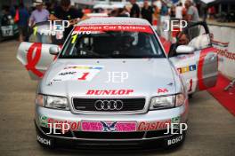 Silverstone Classic  20-22 July 2018 At the Home of British Motorsport 1 John Pearson/Gary Pearson, Audi A4 Free for editorial use only Photo credit – JEP