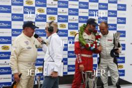 Silverstone Classic  20-22 July 2018 At the Home of British Motorsport Podium  Free for editorial use only Photo credit – JEP