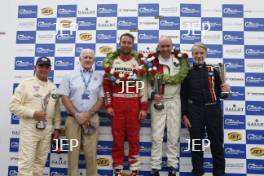 Silverstone Classic  20-22 July 2018 At the Home of British Motorsport Podium  Free for editorial use only Photo credit – JEP