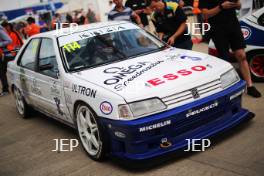 Silverstone Classic  20-22 July 2018 At the Home of British Motorsport 114 Andy Hack, Peugeot 405 Free for editorial use only Photo credit – JEP