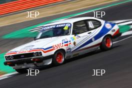 Silverstone Classic  20-22 July 2018 At the Home of British Motorsport 41 George Pochciol, Ford Capri Free for editorial use only Photo credit – JEP