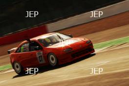 Silverstone Classic  20-22 July 2018 At the Home of British Motorsport 27 Allan Scott/Ian Flux, Mazda 323F Free for editorial use only Photo credit – JEP