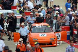 Silverstone Classic  20-22 July 2018 At the Home of British Motorsport 27 Allan Scott/Ian Flux, Mazda 323F Free for editorial use only Photo credit – JEP