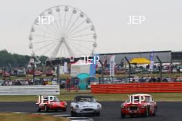 Silverstone Classic  20-22 July 2018 At the Home of British Motorsport 207 Crispin Harris/James Wilmoth, Austin Healey 3000 Mk1 Free for editorial use only Photo credit – JEP