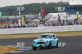 Silverstone Classic  20-22 July 2018 At the Home of British Motorsport 4 Theo Hunt/Mike Grant-Peterkin, Austin Healey 3000 Free for editorial use only Photo credit – JEP