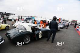 Silverstone Classic  20-22 July 2018 At the Home of British Motorsport 119 Richard Hudson/Clive Morley, Austin Healey 3000  Free for editorial use only Photo credit – JEP