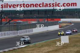 Silverstone Classic  20-22 July 2018 At the Home of British Motorsport 11 Christopher Clegg/Charles Clegg, Austin Healey Sebring Sprite  Free for editorial use only Photo credit – JEP