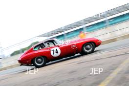 Silverstone Classic  20-22 July 2018 At the Home of British Motorsport 74 Mike Wrigley, Jaguar E-type Free for editorial use only Photo credit – JEP