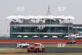 Silverstone Classic  20-22 July 2018 At the Home of British Motorsport 207 Crispin Harris/James Wilmoth, Austin Healey 3000 Mk1 Free for editorial use only Photo credit – JEP