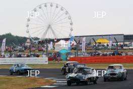 Silverstone Classic  20-22 July 2018 At the Home of British Motorsport 20 Michael O`Shea/David Hall, Jaguar E-type Free for editorial use only Photo credit – JEP