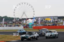 Silverstone Classic  20-22 July 2018 At the Home of British Motorsport 20 Michael O`Shea/David Hall, Jaguar E-type Free for editorial use only Photo credit – JEP