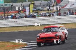 Silverstone Classic  20-22 July 2018 At the Home of British Motorsport 68 Simon Drabble/Alexander Drabble, Reliant Sabre Six Free for editorial use only Photo credit – JEP