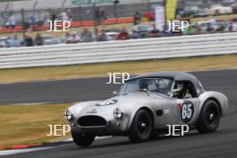 Silverstone Classic  20-22 July 2018 At the Home of British Motorsport 65 Martin Hunt/Patrick Blakeney-Edwards, AC Cobra Free for editorial use only Photo credit – JEP