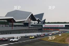 Silverstone Classic  20-22 July 2018 At the Home of British Motorsport 43 Gregor Fisken/Sam Hancock, Jaguar E-type Free for editorial use only Photo credit – JEP