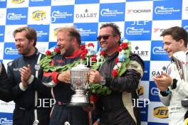 Silverstone Classic  20-22 July 2018 At the Home of British Motorsport Podium  Free for editorial use only Photo credit – JEP