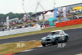 Silverstone Classic  20-22 July 2018 At the Home of British Motorsport 133 Alex Bell/Julian Thomas, Austin Healey 3000 Free for editorial use only Photo credit – JEP