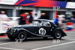 Silverstone Classic  20-22 July 2018 At the Home of British Motorsport 99 Simon Gurney/Mark Shears, Morgan Plus 4 Supersport Free for editorial use only Photo credit – JEP