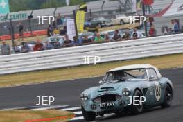 Silverstone Classic  20-22 July 2018 At the Home of British Motorsport 133 Alex Bell/Julian Thomas, Austin Healey 3000 Free for editorial use only Photo credit – JEP