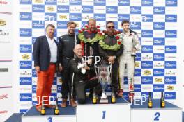 Silverstone Classic  20-22 July 2018 At the Home of British Motorsport Podium  Free for editorial use only Photo credit – JEP