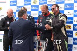 Silverstone Classic  20-22 July 2018 At the Home of British Motorsport Podium  Free for editorial use only Photo credit – JEP