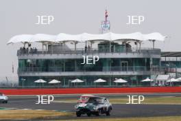 Silverstone Classic  20-22 July 2018 At the Home of British Motorsport 20 Michael O`Shea/David Hall, Jaguar E-type Free for editorial use only Photo credit – JEP