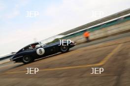 Silverstone Classic  20-22 July 2018 At the Home of British Motorsport 8 John Clark/Julian Bronson, Jaguar E-type FHC Free for editorial use only Photo credit – JEP