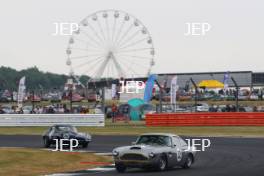 Silverstone Classic  20-22 July 2018 At the Home of British Motorsport 22 George Miller/Les Goble, Aston Martin DB4 Free for editorial use only Photo credit – JEP