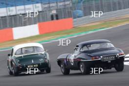 Silverstone Classic  20-22 July 2018 At the Home of British Motorsport 82 Bob Binfield, Jaguar E-type Free for editorial use only Photo credit – JEP