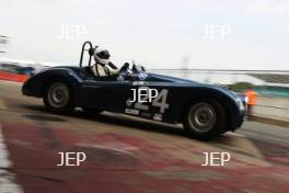 Silverstone Classic  20-22 July 2018 At the Home of British Motorsport 24 Steve Ward/Josh Ward, Jaguar XK120 Ecurie Ecosse Free for editorial use only Photo credit – JEP