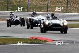 Silverstone Classic  20-22 July 2018 At the Home of British Motorsport 3 Wolfgang Friedrichs/Simon Hadfield, Aston Martin DB3S Free for editorial use only Photo credit – JEP