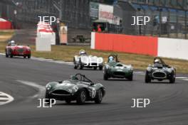 Silverstone Classic  20-22 July 2018 At the Home of British Motorsport 3 Wolfgang Friedrichs/Simon Hadfield, Aston Martin DB3S Free for editorial use only Photo credit – JEP