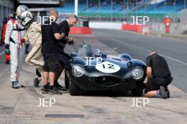 Silverstone Classic  20-22 July 2018 At the Home of British Motorsport 12 Steve Boultbee Brooks,Jaguar D-type Free for editorial use only Photo credit – JEP