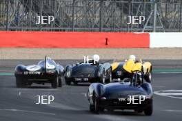 Silverstone Classic  20-22 July 2018 At the Home of British Motorsport 7 Gary Pearson Jaguar D-type Free for editorial use only Photo credit – JEP