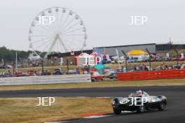 Silverstone Classic  20-22 July 2018 At the Home of British Motorsport 36 Rod Barrett/Jay Shepherd, Jaguar D-type Free for editorial use only Photo credit – JEP