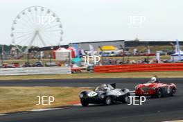 Silverstone Classic  20-22 July 2018 At the Home of British Motorsport 12 Steve Boultbee Brooks,Jaguar D-type Free for editorial use only Photo credit – JEP