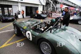 Silverstone Classic  20-22 July 2018 At the Home of British Motorsport 3 Wolfgang Friedrichs/Simon Hadfield, Aston Martin DB3S Free for editorial use only Photo credit – JEP