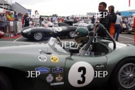 Silverstone Classic  20-22 July 2018 At the Home of British Motorsport 3 Wolfgang Friedrichs/Simon Hadfield, Aston Martin DB3S Free for editorial use only Photo credit – JEP