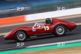 Silverstone Classic  20-22 July 2018 At the Home of British Motorsport 15 Richard Wilson/Martin Stretton, Maserati 250S Free for editorial use only Photo credit – JEP