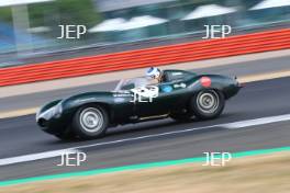 Silverstone Classic  20-22 July 2018 At the Home of British Motorsport 36 Rod Barrett/Jay Shepherd, Jaguar D-type Free for editorial use only Photo credit – JEP