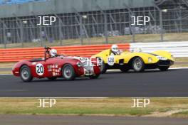 Silverstone Classic  20-22 July 2018 At the Home of British Motorsport 120 Jonathan Abecassis, Austin-Healey 100/4 Free for editorial use only Photo credit – JEP