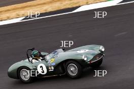 Silverstone Classic  20-22 July 2018 At the Home of British Motorsport 3 Wolfgang Friedrichs/Simon Hadfield, Aston Martin DB3S Free for editorial use only Photo credit – JEP